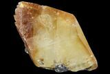 Twinned Calcite Crystal With Sphalerite - Elmwood Mine #103956-1